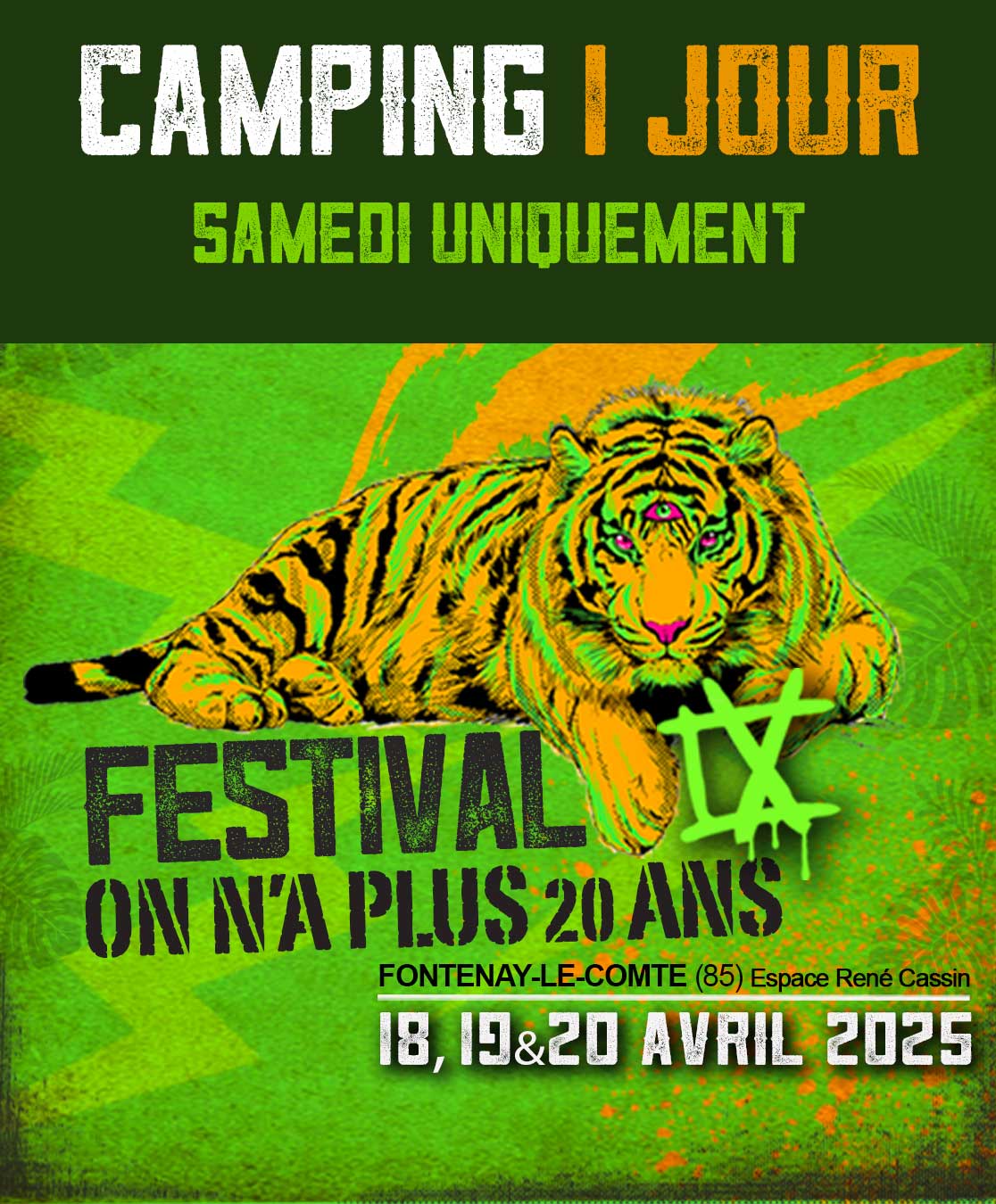 Festival On n’a plus 20 ans IX – L’anniversaire de Tagada Jones | 18-20 avril 2025